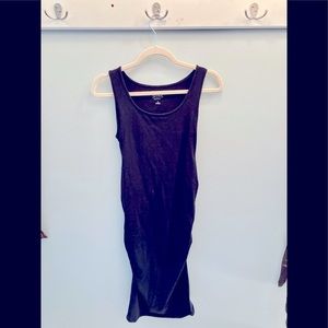 Ingrid black bodycon maternity dress sz Sm